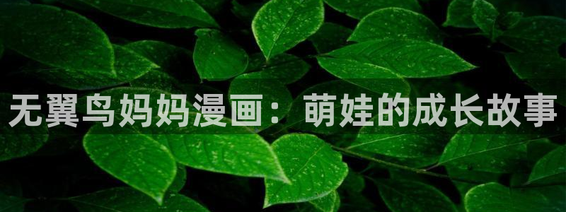 妈妈的朋友韩漫在线观看：无翼鸟妈妈漫画：萌娃的成长故事