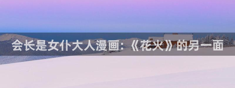 韩漫免费漫画下拉式免费阅读：会长是女仆大人漫画: 《花火》的另一面